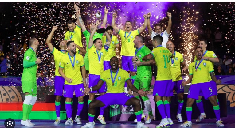 Brazil là đội vô địch bóng đá Futsal nhiều nhất lịch sử