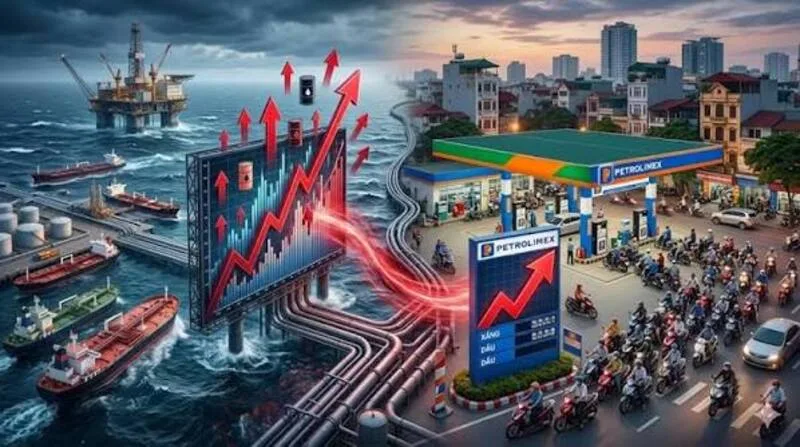 Giá xăng dầu trong nước được điều chỉnh theo kỳ dựa trên nhiều yếu tố thị trường và chính sách