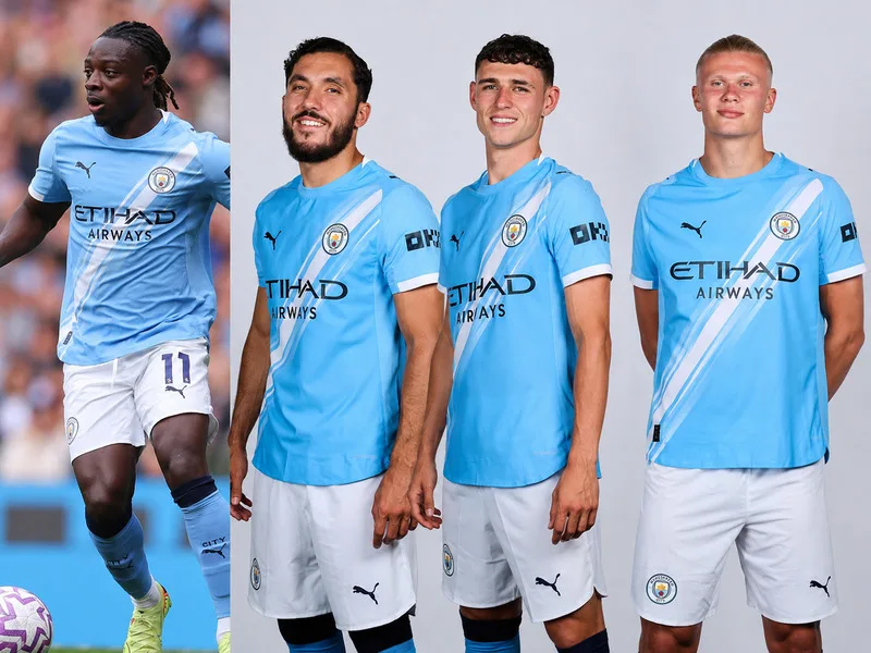 Doku, Savinho, Semenyo, Cherki, Foden và Marmoush cạnh tranh những vị trí hỗ trợ phía sau Erling Haaland.