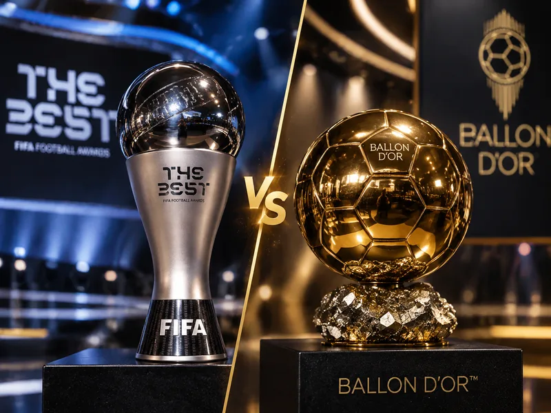 FIFA The Best và Ballon d’Or là hai giải thưởng cá nhân danh giá nhưng có cách tổ chức và bình chọn khác nhau.